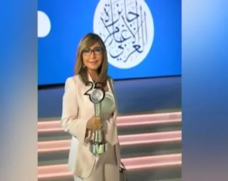 بعد فوزها.. لميس الحديدي: الجائزة العربية تعكس اعترافًا بأن الإعلام المصري مؤثر ومشاهد