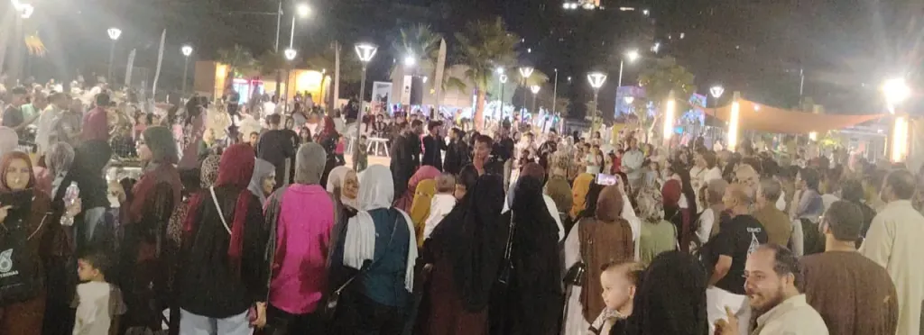 كورال أنا مصري يتألق في ثاني ليالي شارع الفن بكورنيش النيل في قنا