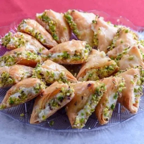 وربات بالقشطة والفستق
