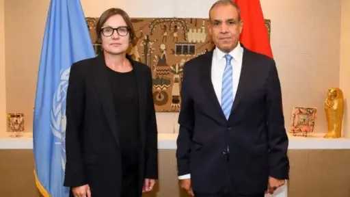 وزير الخارجية يبحث سبل استفادة اللجنة الدولية للصليب الأحمر من إمكانات مصر لدعم عملياتها الإغاثية