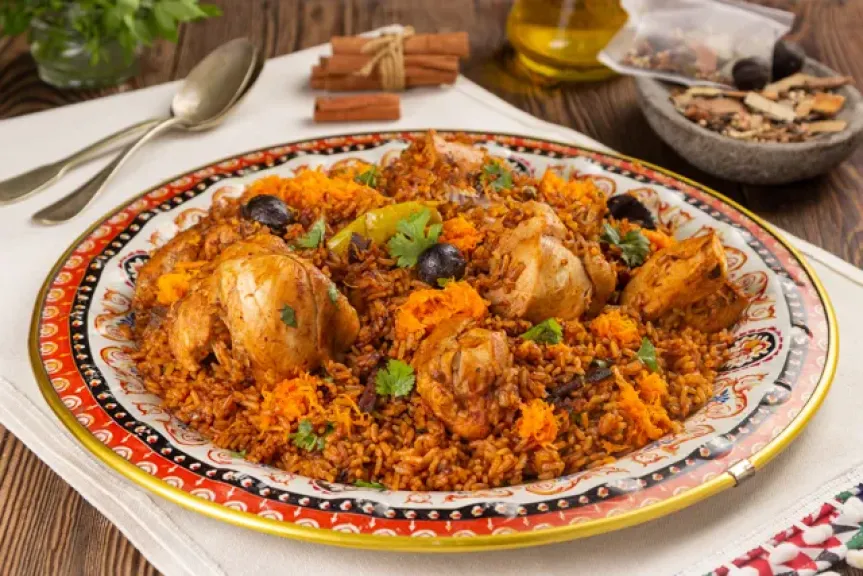 كبسة الدجاج السعودية على الطريقة الأصلية