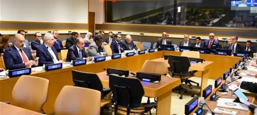 وزير الخارجية: القضية الفلسطينية تمر بمنعطف تاريخي يفرض وحدة الموقف العربي