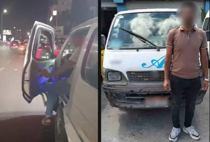 بسبب مكالمة هاتفية.. ضبط سائق ميكروباص أجبر سيدة على النزول بالإسكندرية