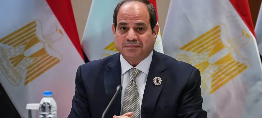 الرئيس السيسي يستقبل رئيس تيار الحكمة العراقي