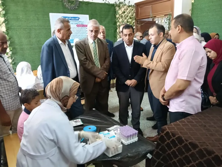 انطلاق المبادرة الرئاسية للكشف المبكر عن أمراض سوء التغذية بالمدارس في قنا