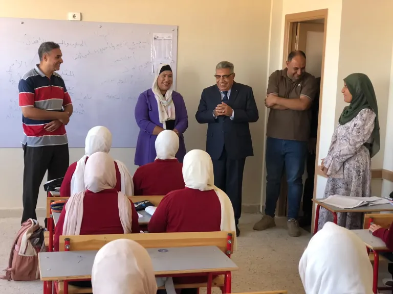 محافظ الدقهلية يتفقد المدرسة الرسمية للغات بالسنبلاوين ويؤكد دعم المنظومة التعليمية