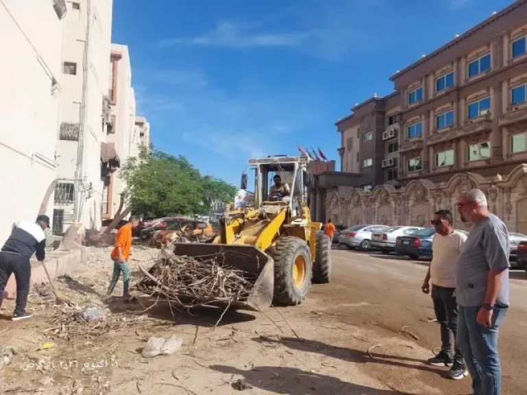 حملات مكبرة لتطوير وإزالة الإشغالات ورفع كفاءة الخدمات ببورسعيد
