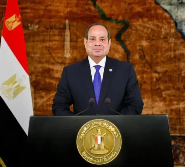 الرئيس السيسي يستقبل نظيره الصومالي على هامش فعاليات منتدى ”العلمين.. أفريقيا للأعمال”