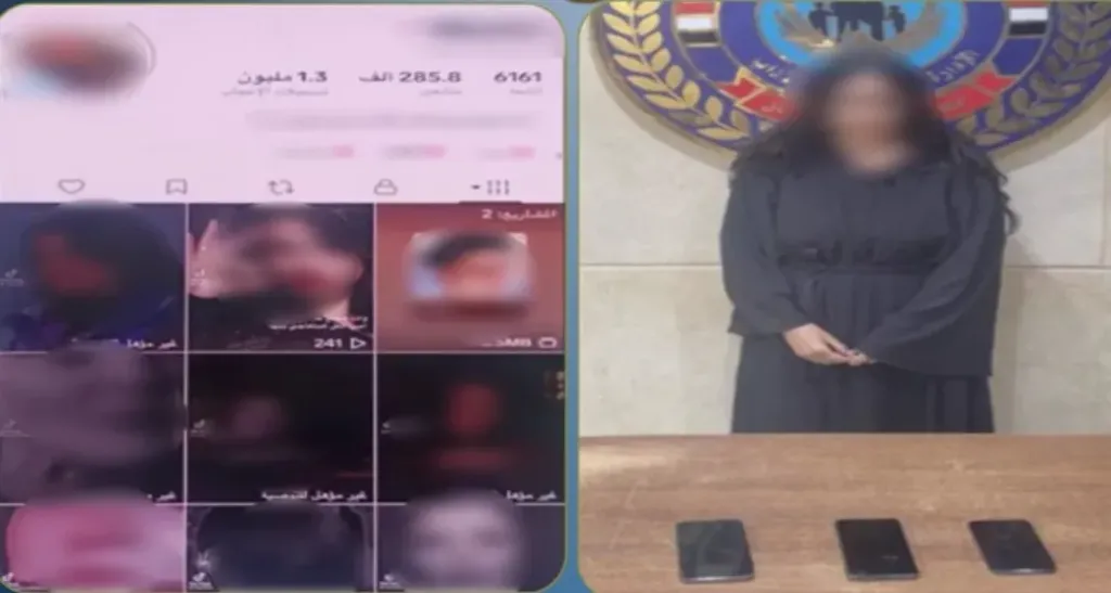 الإيقاع بصانعة محتوى استغلت السوشيال ميديا بمحتوى غير لائق بالشرقية
