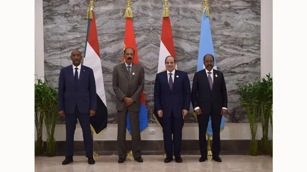 الرئيس السيسي يستضيف قمة رباعية تشاورية مع إريتريا والصومال والسودان
