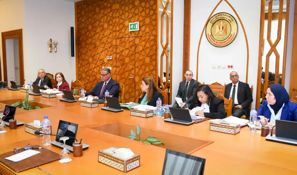 وزير الخارجية يجتمع مع مجلس إدارة الوكالة المصرية للشراكة من أجل التنمية