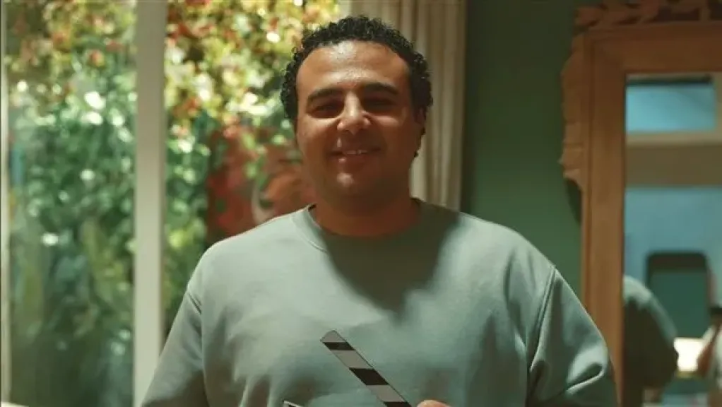 أحمد رضوان من كواليس فيلم معاد عشا للمخرج رامي إمام