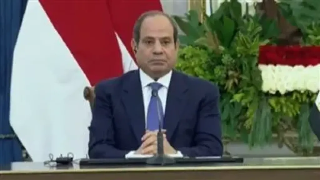 السيسي يشيد بدور إندونيسيا في دعم استقرار غزة ويرفض تهجير الفلسطينيين