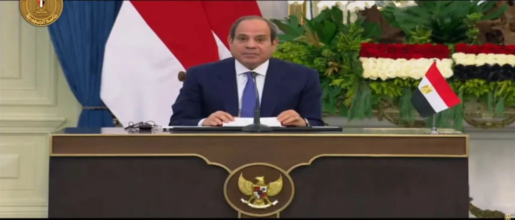 السيسي يؤكد أهمية خفض التصعيد وتسوية الأزمات بالوسائل الدبلوماسية
