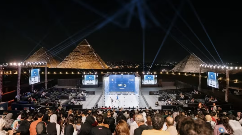 بطولة CIB المصرية المفتوحة للإسكواش تعود بنسختها الماسية الثالثة من أمام أهرامات الجيزة بجوائز 775 ألف دولار