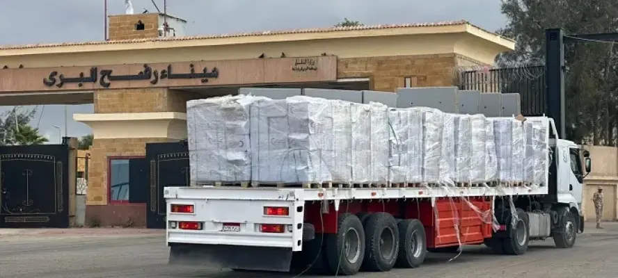 مصر تُرسل 66 ألف سلة غذائية وأطنان من المساعدات الإغاثية لدعم غزة