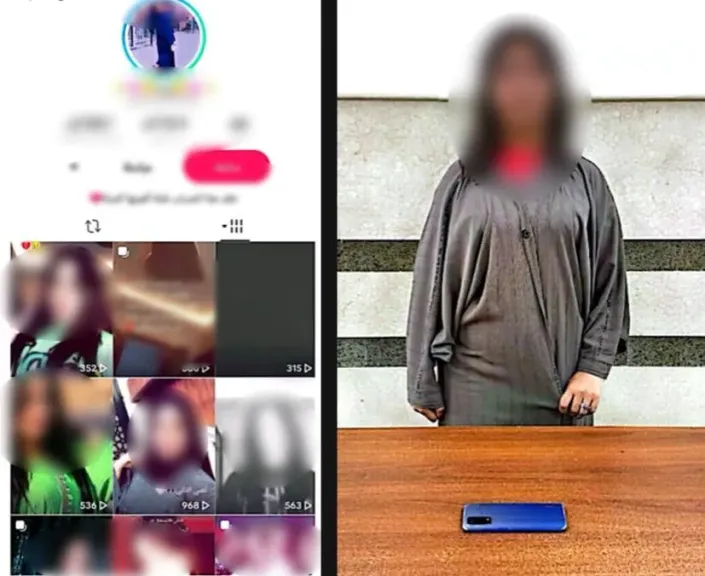 ضبط صانعة محتوى تنشر فيديوهات للرقص في الدقهلية