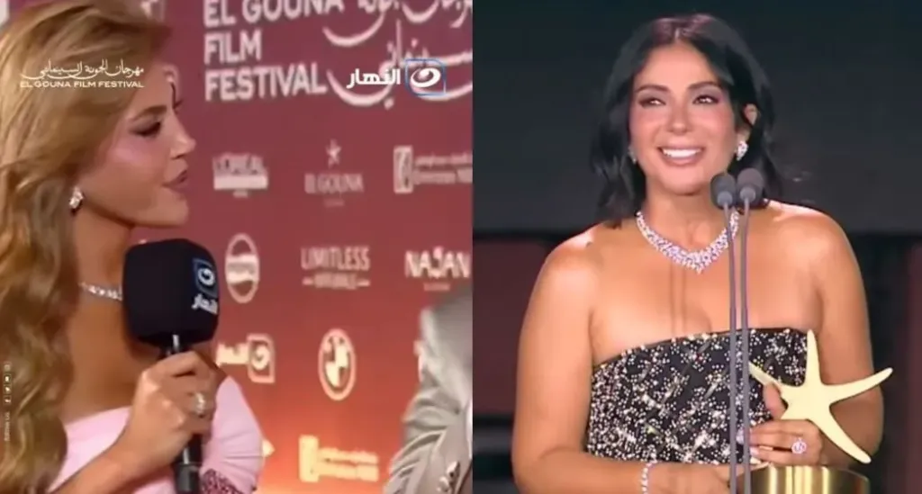 ريهام حجاج: منى زكي تستحق أكثر من تكريم.. وأتمنى تقديم دور جاسوسة في عمل وطني