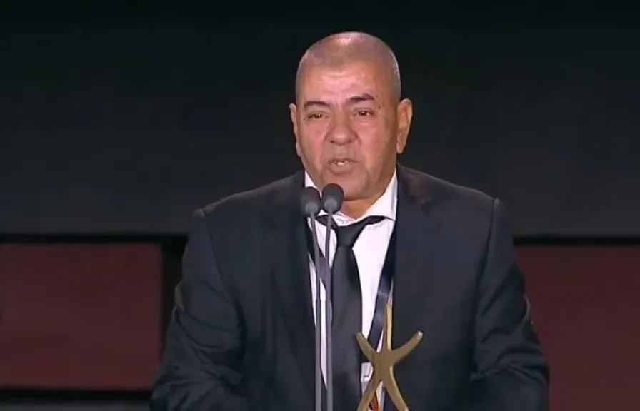 تكريم حسن السيد بحفل افتتاح الدورة التاسعة لمهرجان الجونة السينمائي