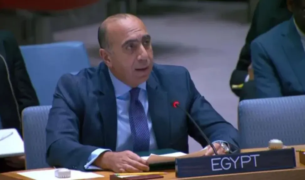 مندوب مصر بمجلس الأمن: وحدة السودان لا تقبل المساومة.. ولا يجوز تجريد الجيش من أدوات صون وحدة أراضيه