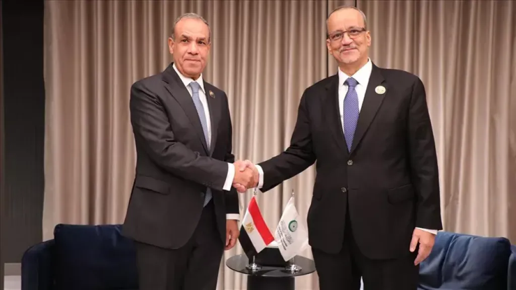 وزير الخارجية يلتقي الأمين العام لمنظمة التعاون الإسلامي
