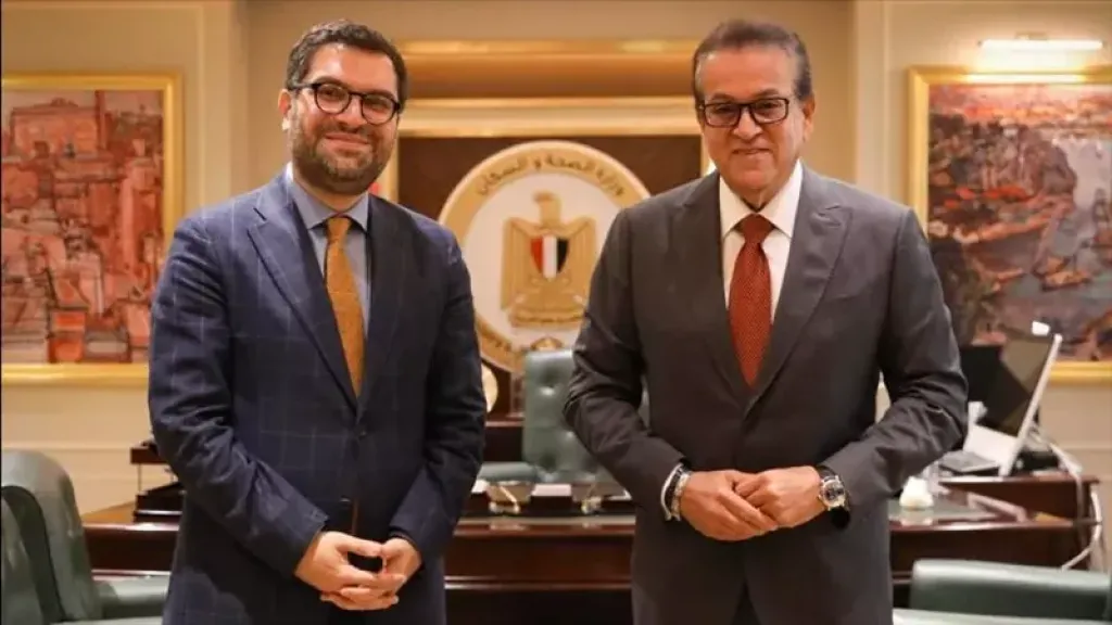 تفاصيل لقاء وزير الصحة مع مرشح أرمينيا لمنصب مدير عام منظمة الصحة العالمية
