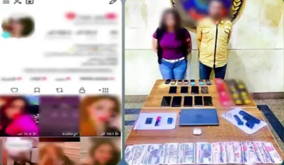 ضبط رجل وسيدة لإدارة حسابات تنشر محتوى مخالف للآداب العامة بعين شمس