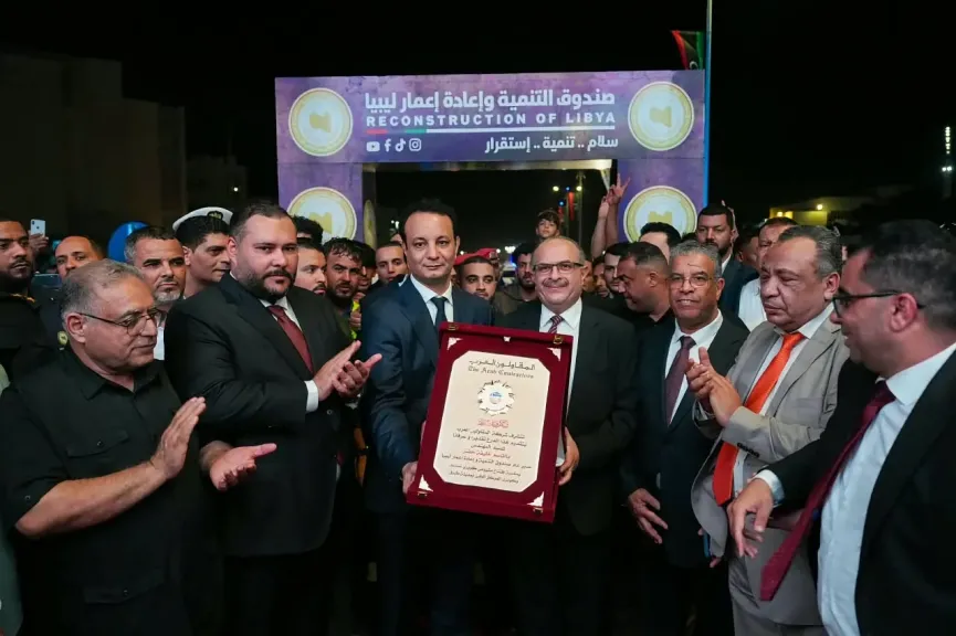 ”المقاولون العرب” تنفذ كوبريين بمدينة طبرق الليبية