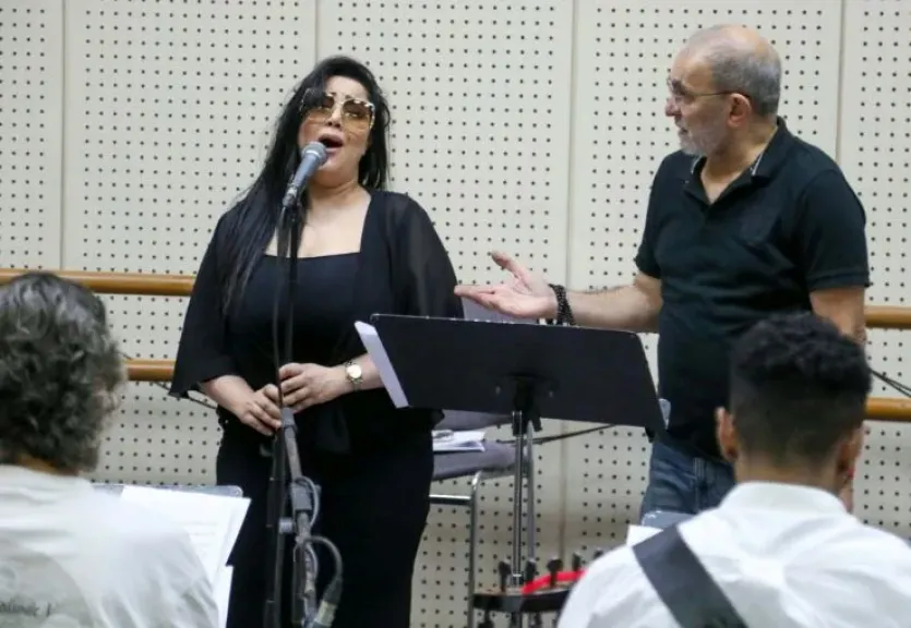 يسرا محنوش تستعد لحفلها الأول بالأوبرا: مصر بلد الفن والناس الطيبين