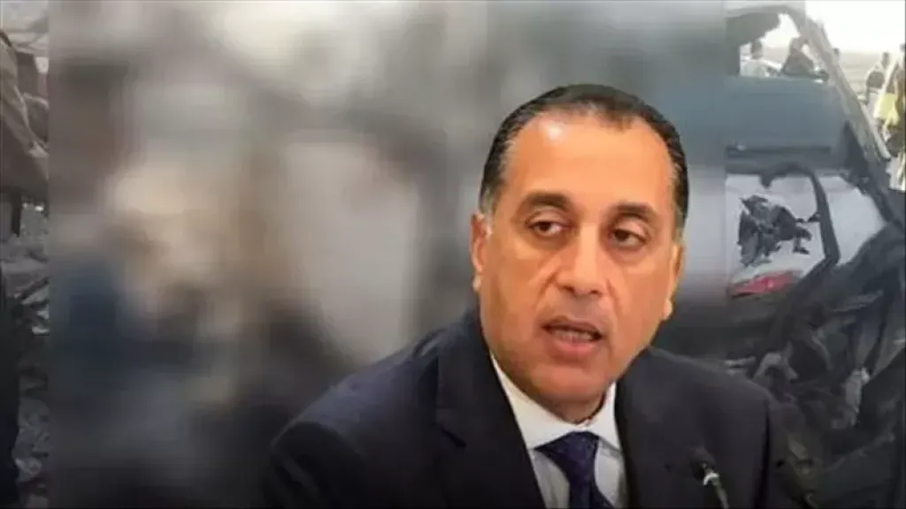 رئيس الوزراء يتابع تداعيات حادث تصادم سيارة ميكروباص وأخرى نقل ثقيل على الطريق الأوسطي